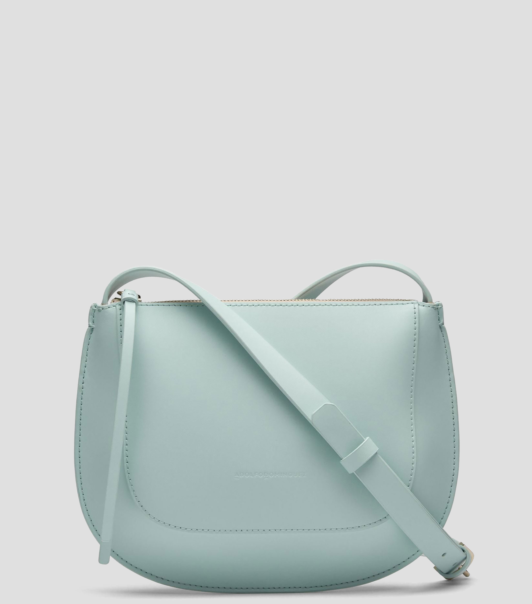 Bolsa Crossbody en piel bovina lisa Mujer